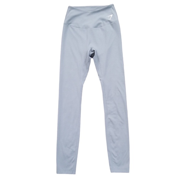 Gymshark Training 7/8 Cropped Gray Leggings Size Small - Picture 1 of 9